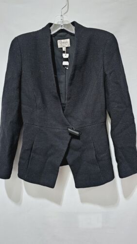 Blazer nero da donna Armani Collezioni taglia 4 $1200 - Foto 4 di 12