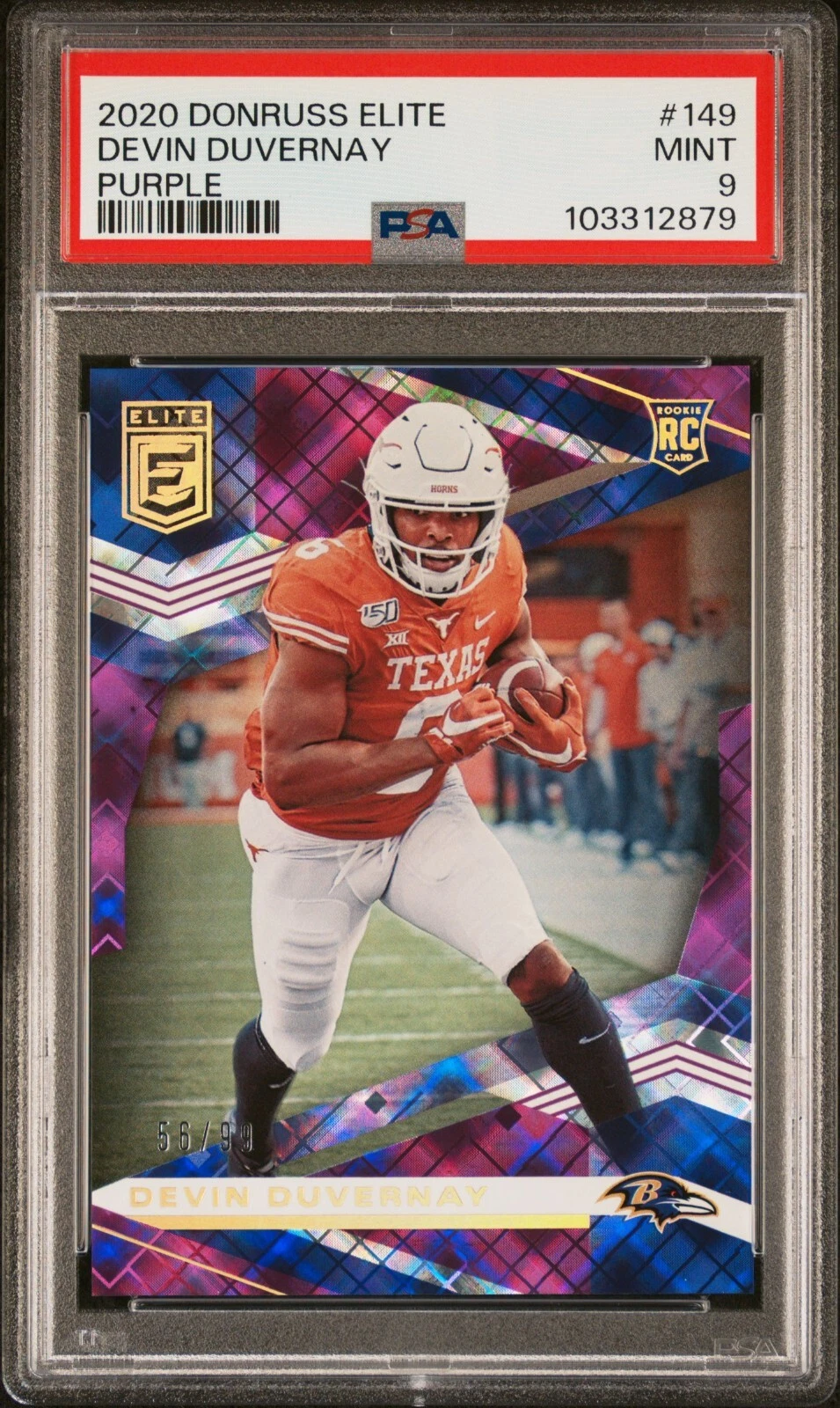 Devin Duvernay Panini Donruss Elite #149 Purple