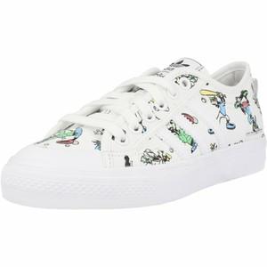 white adidas nizza junior