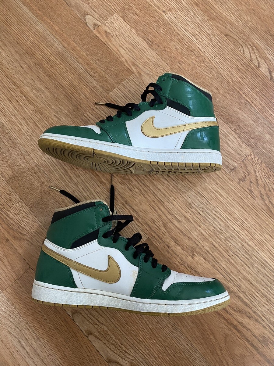 Nike Air Jordan 1 Celtics OG Green Gold Retro High 555088