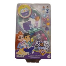 Polly Pocket Snow Sweet Penguin Compact Dolls and Playset, New