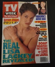 Vintage Australian Magazine - TV WEEK- 4 DECEMBER 93 - LISA LACKEY COVER 