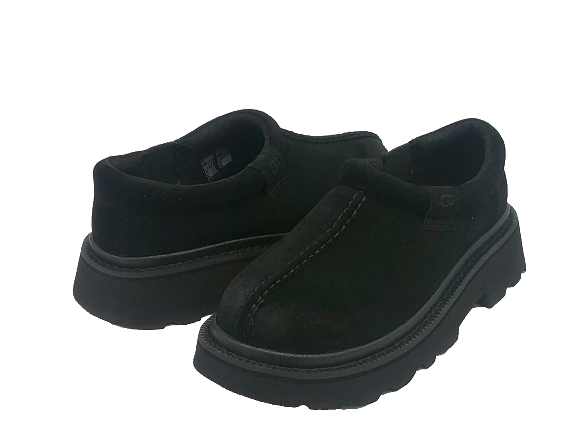 UGG TASMAN LUG MEN SLIPPERS BLACK LEATHER US 8 /UK 7 /EU 41  display picture 2