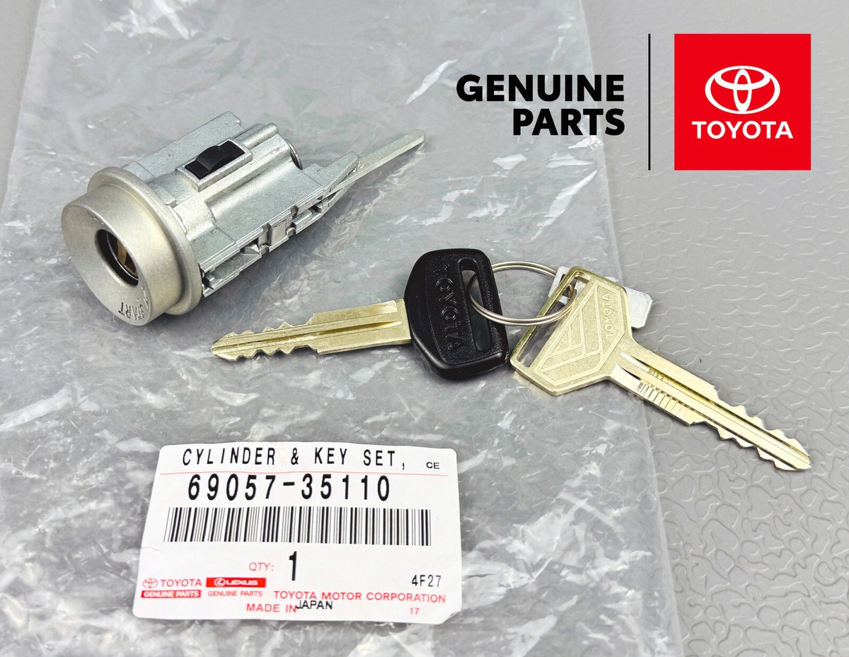 69057-35110 CYLINDER & KEY SET, IGNITION SWITCH LOCK TOYOTA Hilux