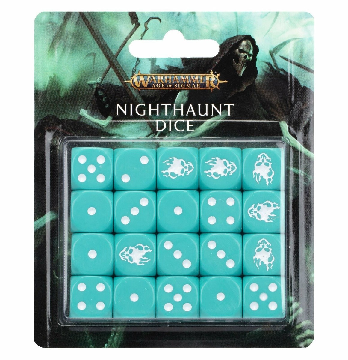 Nighthaunt Dice 20xD6 16mm Games Workshop Age of Sigmar Warhammer