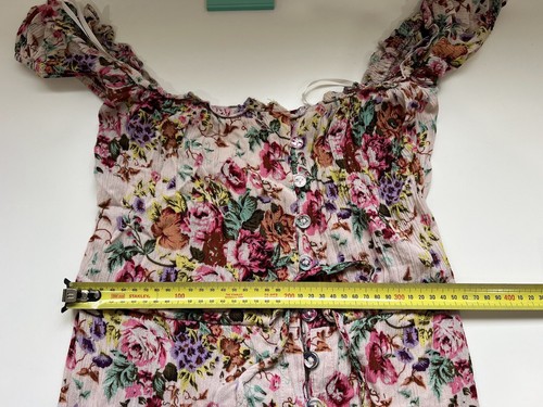Auguste The Label Willow Floral Maxi Dress/top Pink Size 8 - Picture 12 of 12