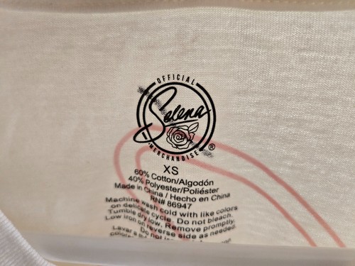 Official Selena XS U.S. Tour T-Shirt NEW With Tags White - Picture 4 of 6