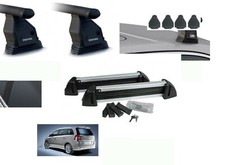 BARRE PORTATUTTO OPEL ZAFIRA B ANNO 2006+PORTASCI 4 PAIA ALLUMINIO 2 SERRATURE