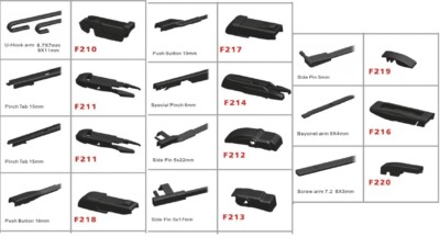 Tergicristalli Aero Flat 65/35 Cm - Coppia Per Parabrezza Anteriore - Foto 2