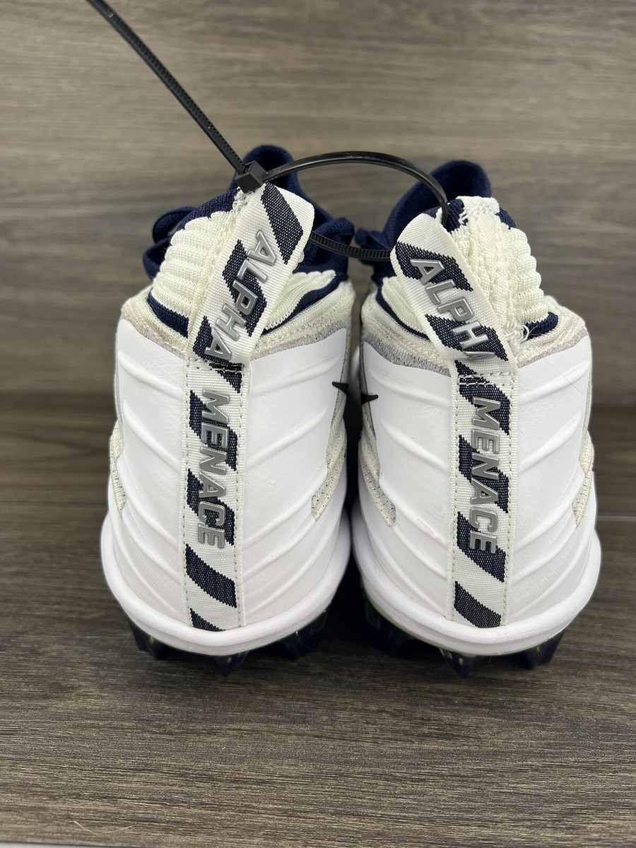 Size 14.5 Nike Alpha Menace Elite TD White Navy Football Cleats AJ6547-401 $_12.JPG?set_id=880000500F main image 3