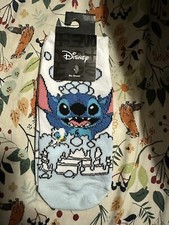 Disney Lilo Stitch In Tub No-Show Socks