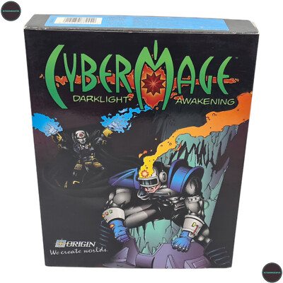 CyberMage : Darklight Awakening IBM PC CD-Rom Spiel Big Box EA 1995 USK18