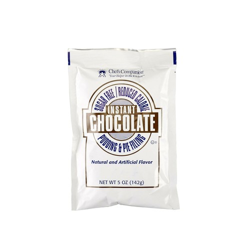 Chefs Companion Sugar Free Instant Chocolate Pudding Mix (5 Oz, Pack Of 12) - 第 1/1 張圖片