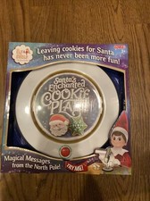 Elf on the shelf Santa Enchanted Cookie Plate