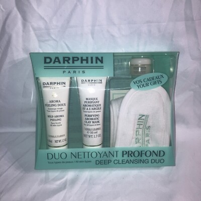 Darphin paris deep cleansing duo 4 pc Set New.