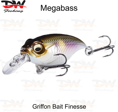 Megabass Griffon Bait Finesse SR-X Crank Bait, Shallow Runner