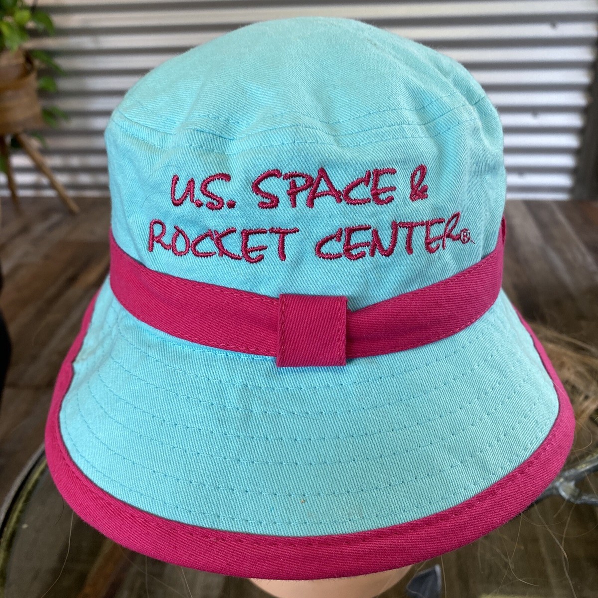 U.S. Space & Rocket Center Bucket Sun Hat Cap Huntsville Alabama
