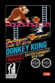 Donkey Kong Nintendo Nes Retro Videospiel Metall Poster Blechschild 20*30cm