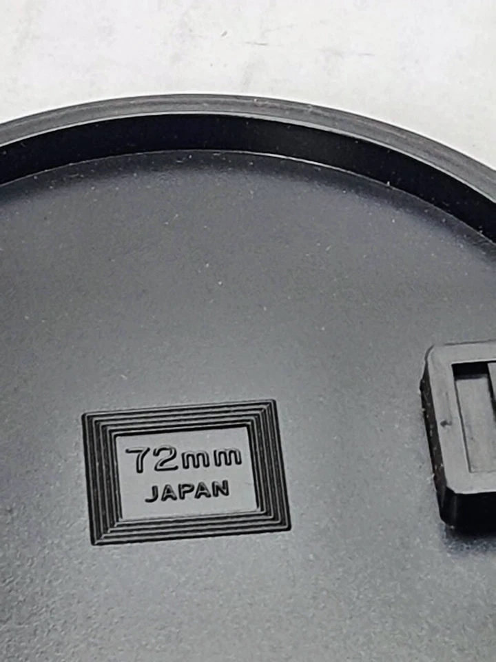 72mm Snap-on Front Lens Cap Protection Cover 72mm Bower Glass Safety Lid Japan - Image 4 of 4