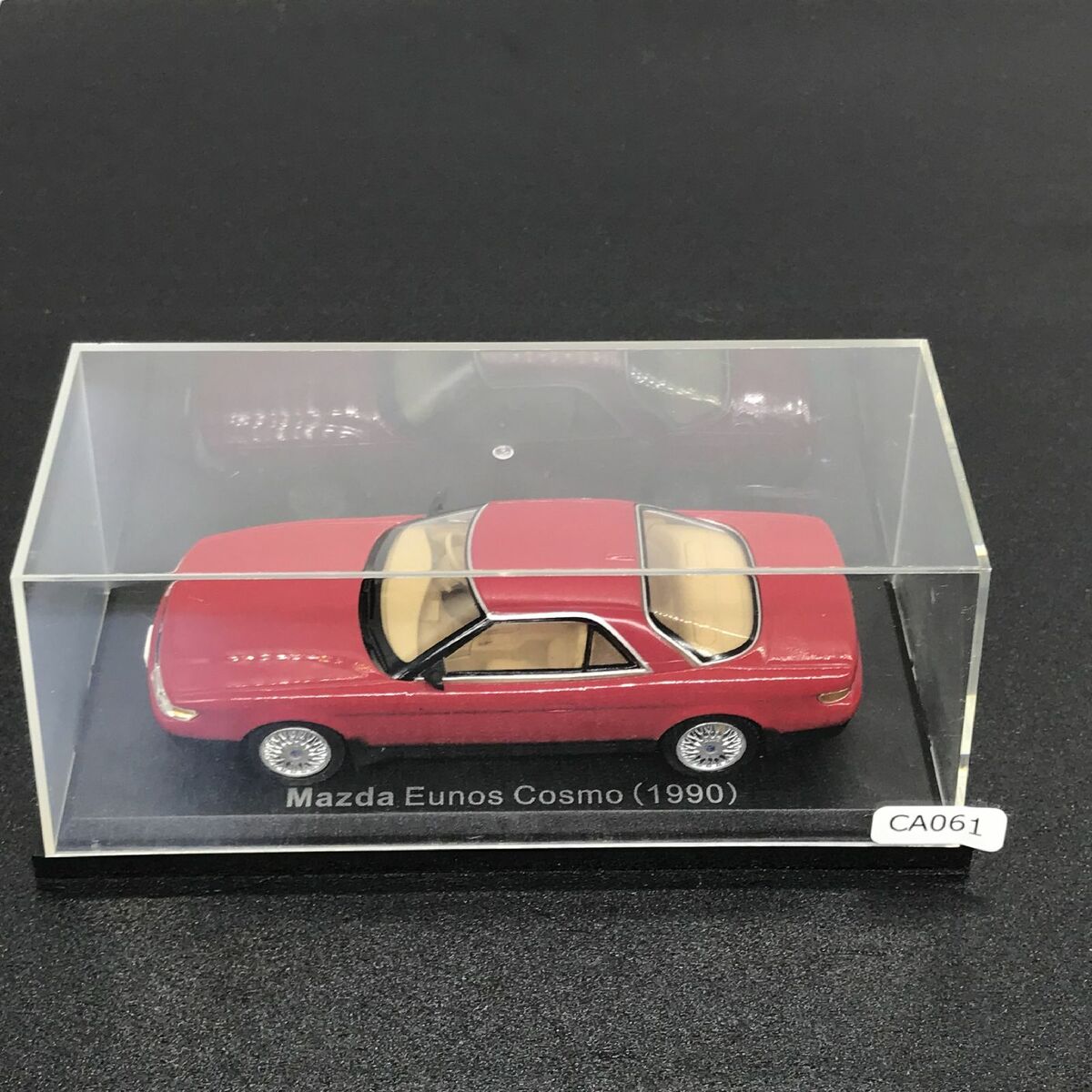 Mini Car Mazda Eunos Cosmo 1990 Red 1/43 Scale Box Display Mini Car Mazda Eunos Cosmo 1990 Red 1/43 Scale Box Display