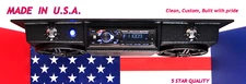 Bluetooth Overhead Stereo Console Radio UTV Golf Cart Tractor Roof Mount Speaker