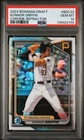 2024 BOWMAN DRAFT CHROME-REFRACTOR #BDC22 KONNOR GRIFFIN PSA 10