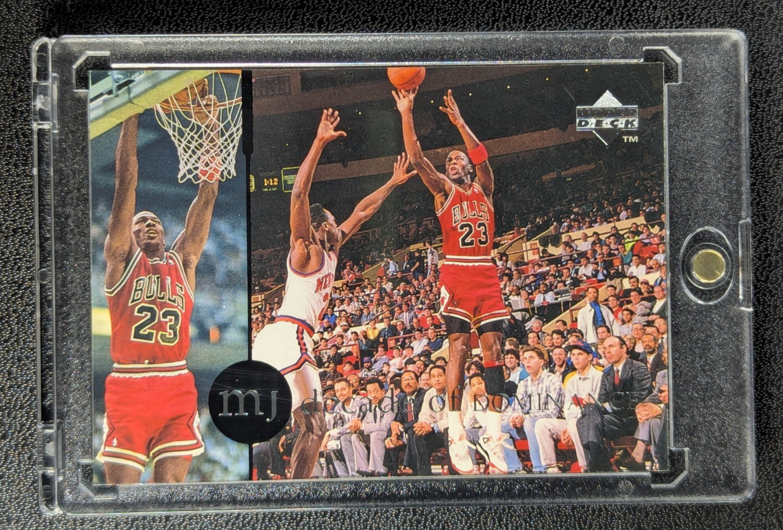 1994 UD Rare Air "GOLD HOLOGRAM" #89 MICHAEL JORDAN / MENENDEZ BROTHERS🔥MINT