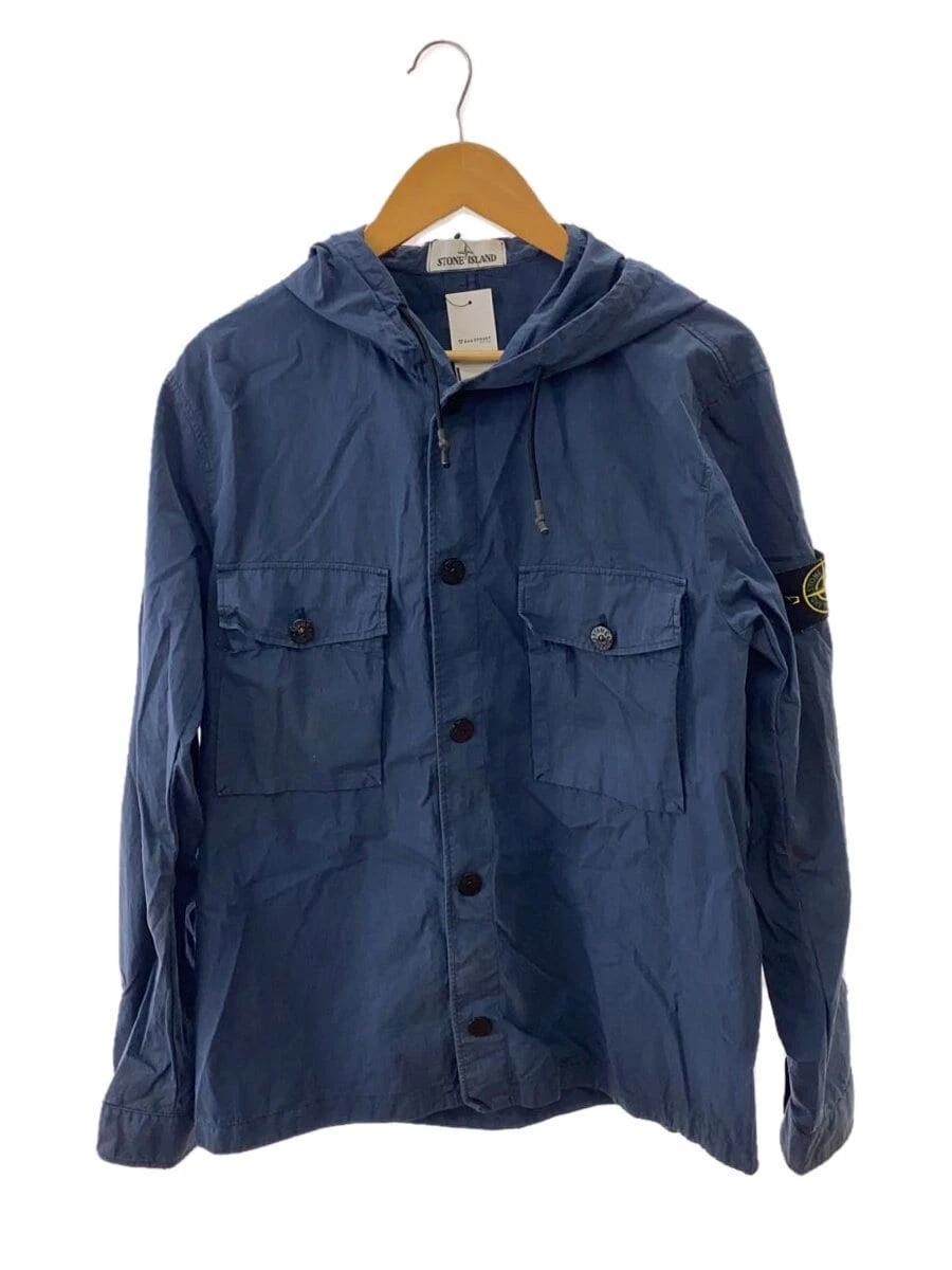 STONE ISLAND CAMICIA CON CAPPUCCIO Giacca Navy L