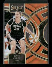 2024 Panini Select WNBA Kate Martin RC Prizms Orange #/125 #144
