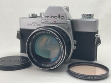 Read Exc 5 MINOLTA SRT101 BL 35mm SLR Film Camera/ MC Rokkor-PF 50mm f1.4 868