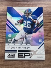 2019 Score - Epix Saquon Barkley #EG-8 Game