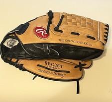 Rawlings RBG36T Baseball Glove 12.5" Leather Basket Web Right Hand Throw RHT