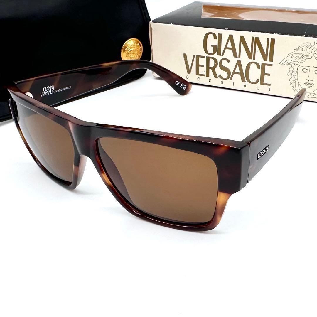 GIANNI VERSACE MOD.372 Sunglasses Tortoiseshell Brown  display picture 3