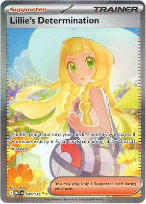 Lillie's Determination (Special Illustration Rare) 184/132