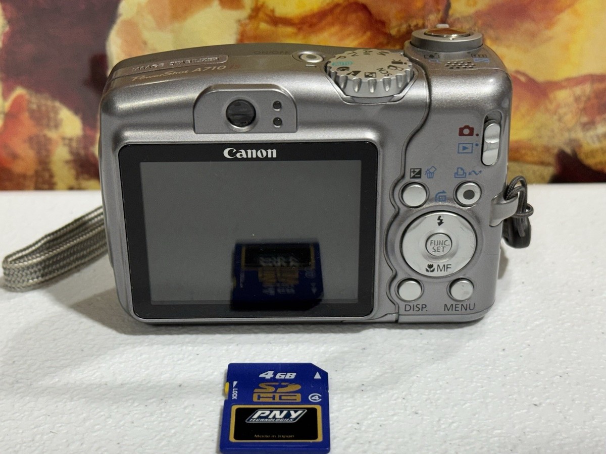 Canon PowerShot A710 IS 7.1MP 6x Digital Camera - Tested | eBay