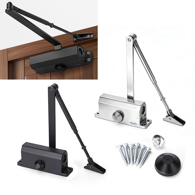 #ad 143lbs Commercial Door Closer Heavy Duty Residential Hydraulic Automatic $19.95