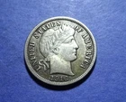 1916 Barber Dime  XF+