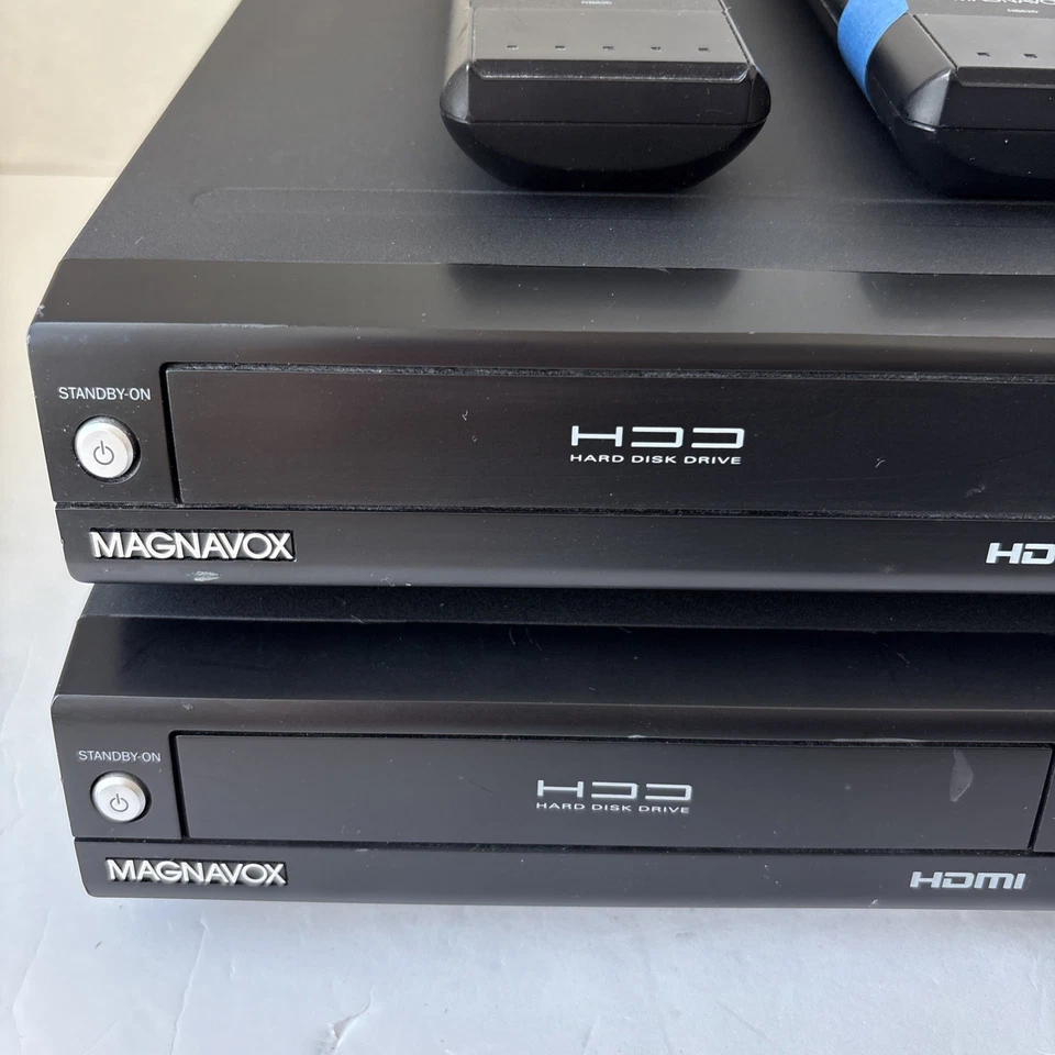 Magnavox H2160MW9 HDD & DVD Player Recorder w/ Remote Manual (LOT OF 2) - Image 2 of 4