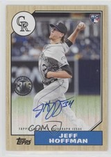 2017 Topps 1987 Rookie and All-Star Edition Jeff Hoffman #1987A-JH Auto 2oe