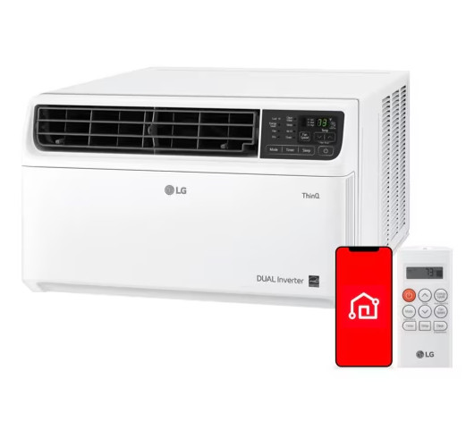 LG 10000 BTU 450 Sq Ft Dual Inverter Window Air Conditioner