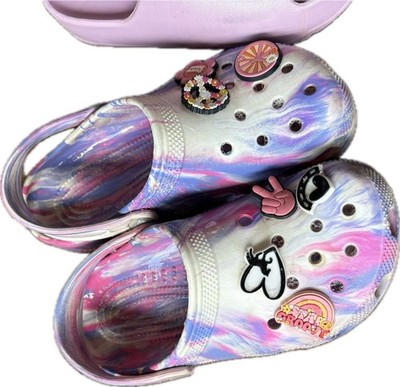 Glow in The Dark Crocs Size Big Kids 2