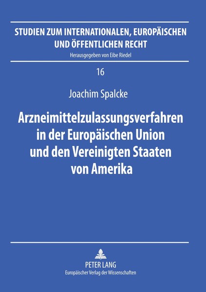 Joachim Spalcke | Arzneimittelzulassungsverfahren In der EuropäIschen Union...-image