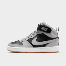 Big Kids' Nike Court Borough Mid 2 Casual Shoes CD7782 016