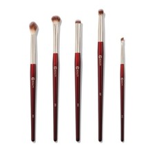 5 PCS Eye Makeup Brush Set For Hooded Smaller Eyes Eyeshadow Blending Smudge