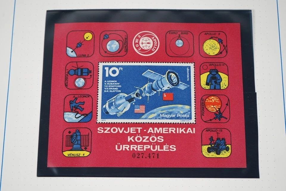 WORLD 1963 SPECIALIZED JFK COLLECTION ALBUM OF 85+ STAMPS & 10+ COVERS - Image 3 of 4