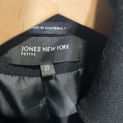 Tenue 2 Pièces Veste Et Pantalon Jones New York - Taille 8 - Gris - Occasion Très Bon état