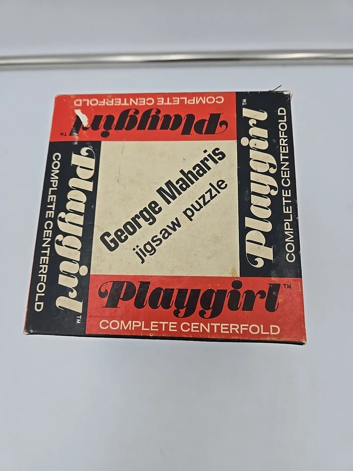 PLAYGIRL 70s George Maharis Vintage JULY 355 Pc Jigsaw Puzzle USED Good Cond - Image 2 of 3