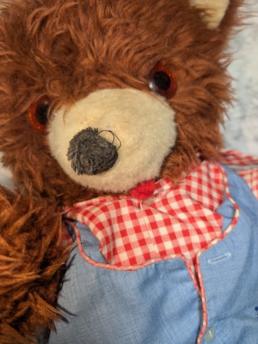 Vintage Commonwealth Of Pennsylvania 20” Plush Stuffed Teddy Bear A&L Novelty Co - Picture 3 of 15