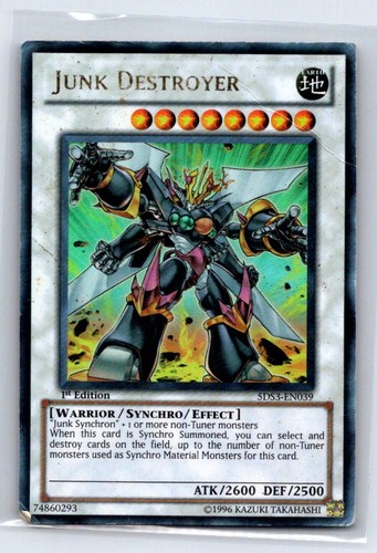 Junk Destroyer [1st Edition] 5DS3-EN039 YuGiOh Starter Deck: Duelist Toolbox card