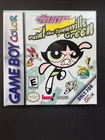 Nintendo Game Boy Color Power Puff Girls Paint the Townsville Green Complete Box